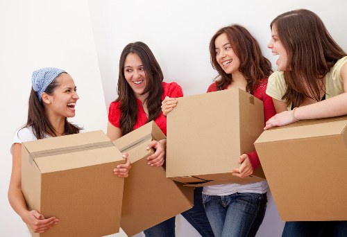 Belgravia Removals team handling a careful residential move in a premium London property