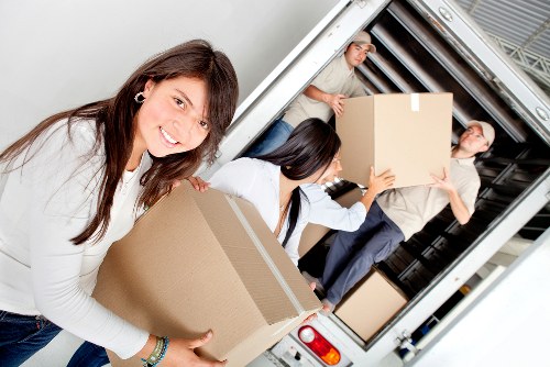 Careful furniture protection during a central London removal